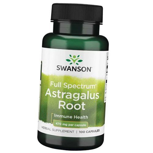 Корень Астрагала, Full Spectrum Astragalus Root, Swanson 100капс (71280044)