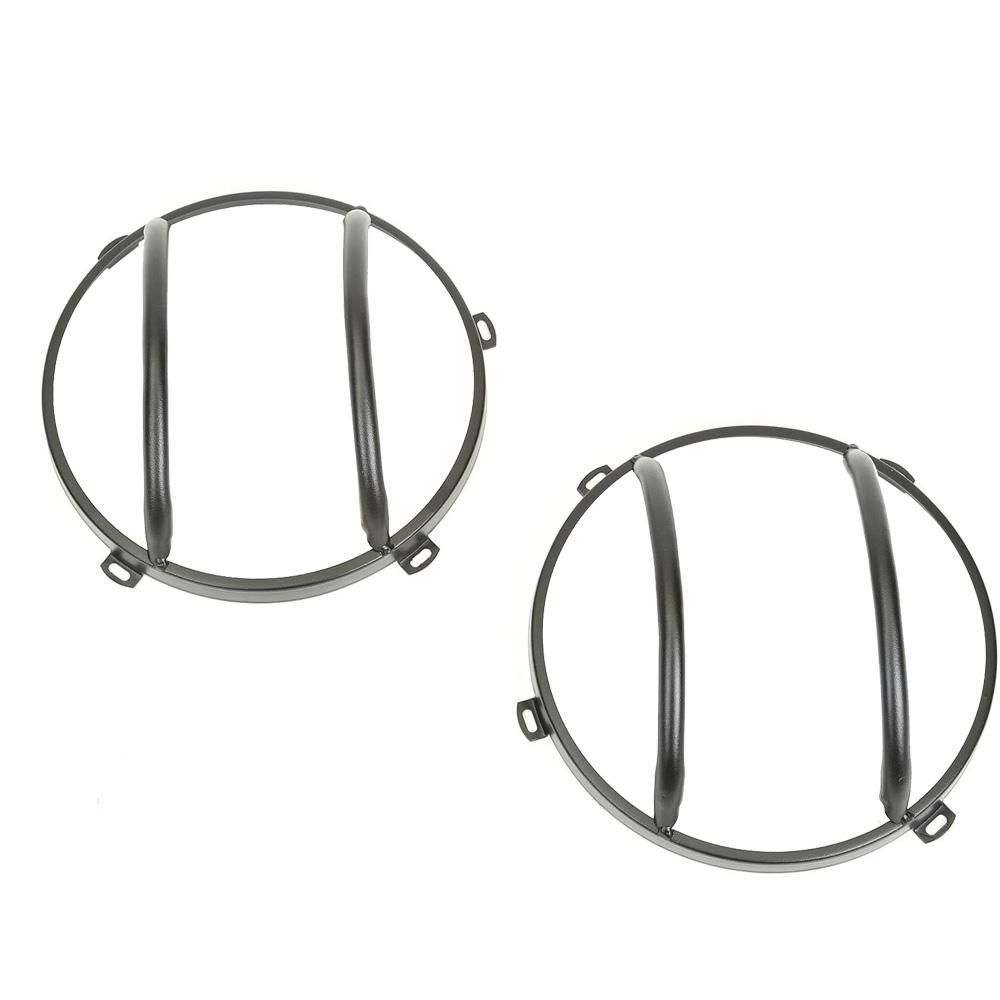 7" Светодиодная защита фары Защитный кожух Фара Лампа Защита света Крышка для Jeep Wrangler Unlimited JK 2007-2017