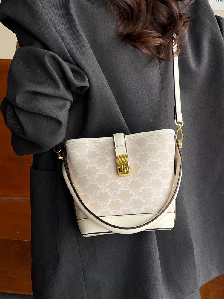 Модная роскошная сумка в корейском стиле с принтом: Женская универсальная сумка на плечо и через плечо