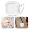 Clear Full Body Protections Case For AirPods 4 Earphone Soft TPU Clear Case Easy Access Design Anti Dust Earbuds Case