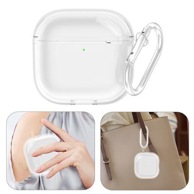 Прозрачный защитный чехол для всего тела для наушников AirPods 4, мягкий прозрачный чехол из ТПУ, легкий доступ, дизайн, защита от пыли, чехол для наушников