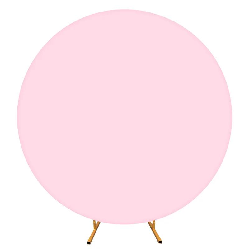 Круглый фон для фотосъемки шампанского, тканевый чехол для детского душа, дня рождения, свадьбы, декора, фотофон, тканевый круглый фон