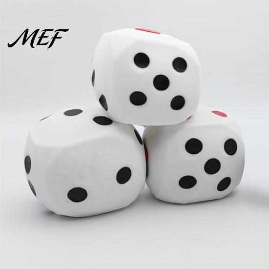 Office Desk Fidget Toy 1/2Pcs Giant Dice Stress Relief Toy, Squeeze for Focus Soft Toys Aid & Anxiety Reduction, Relaxation Cube Sensory
