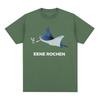 Eene Rochen Funny Shark Smoking Humor Graphic T Shirts Unisexs Clothing Oversized Cotton Short Sleeve TShirts Harajuku Streetwear