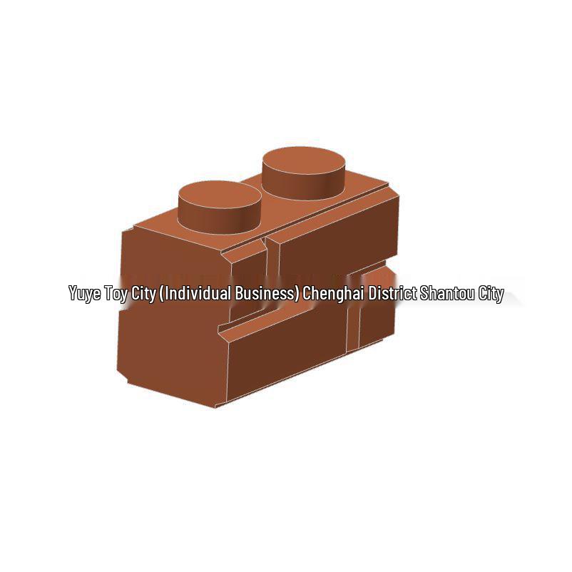Совместимые кубики MOC 98283 1x2 для творческой игры-конструктора