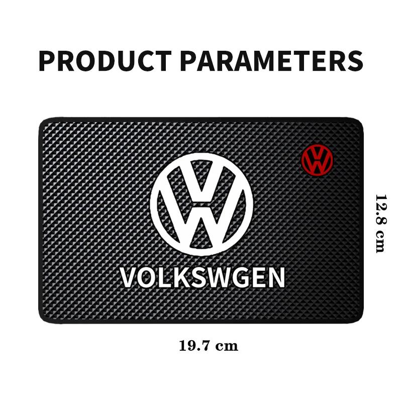Для VW Volkswagen Jetta MK5 Golf ПВХ Липкий Нескользящий Коврик на Панель Автомобиля Держатель для Телефона Силиконовый Нескользящий Коврик Для VW Volkswagen Jet