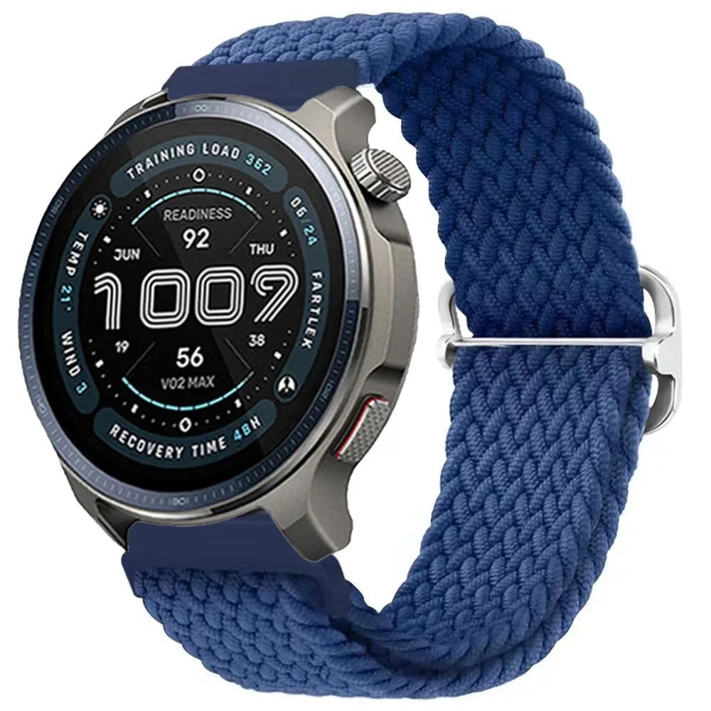 22 мм 20 мм Нейлоновый ремешок для Amazfit Balance 2 1/Bip 6 5 Спортивный браслет Ремешок для часов Correa для Amazfit GTR 47 мм/GTR 4 3/GTS/Active 2