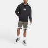 Air Jordan Fleece Pullover hooded Casual Black Men's CV6147-010