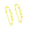 2/5Pcs Colorful 3 Holes Pins Brooch for DIY Making Decorations Clothing Fixator Supplies Accessories
