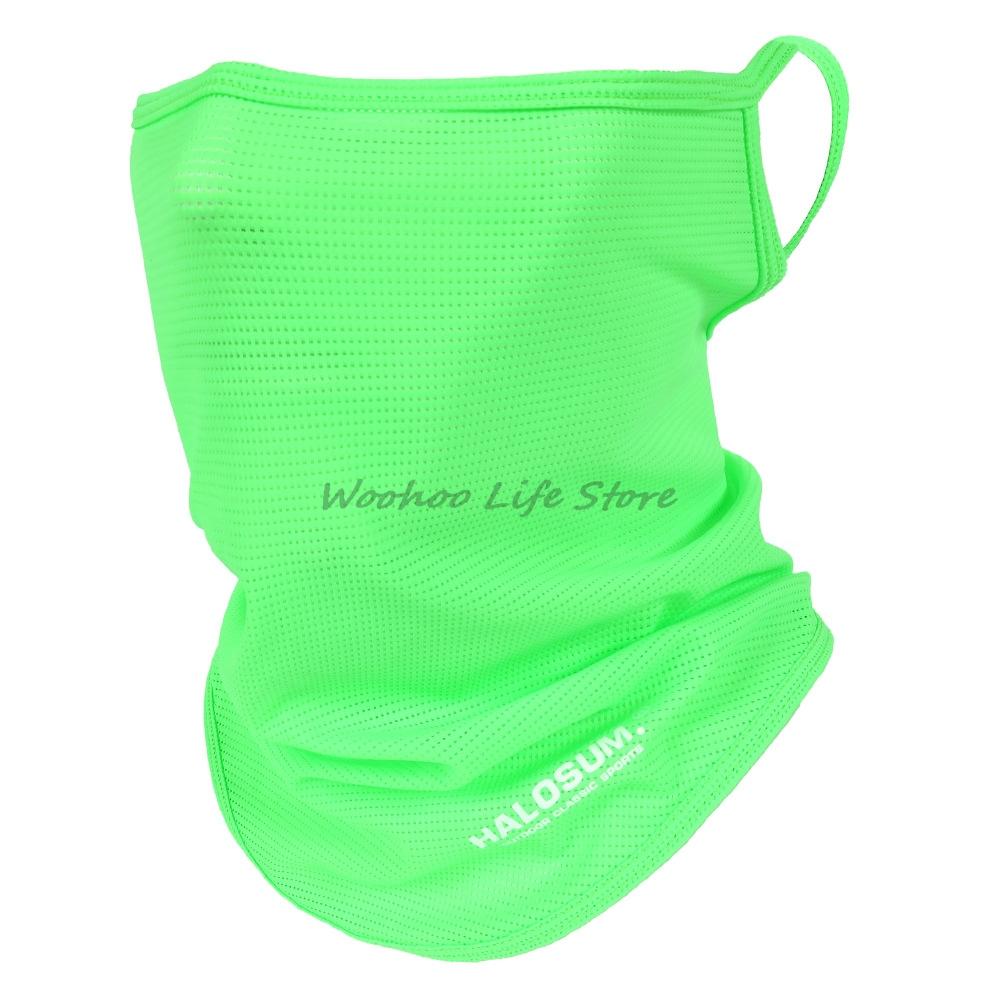 Ice Silk Full Face Balaclava, Breathable UV Sun Protection Neck Gaiter for Motorcycle & Cycling