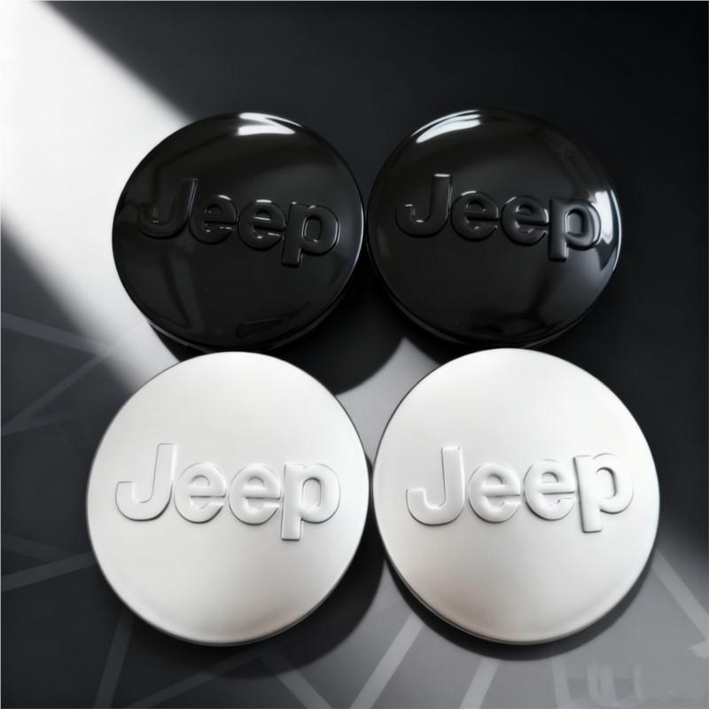 55MM/63MM 3D New black silver Car Wheel Center Hub Cap For Jeep Renegade Compass Grand-Cherokee Wrangler-JK Patriot Liberty NXJPT1