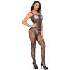 Fun Underwear Sexy Net, Jacquard Perspective Rhombus Fun One-piece Net Sling