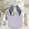 Сумка для хранения в виде пасхального кролика с ручкой, складной дизайн, индивидуальный органайзер для хранения вещей