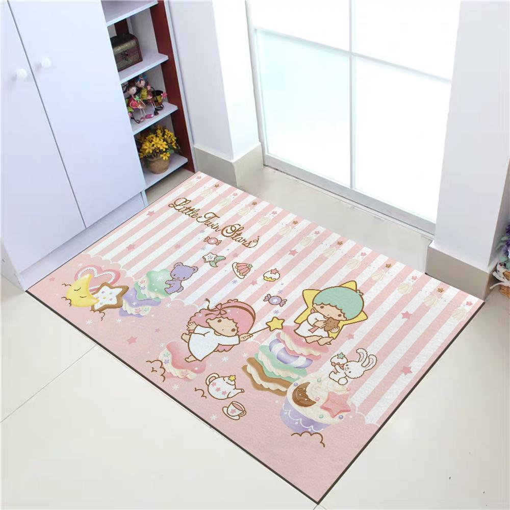 Коврики для прихожей Little Twin Stars Ковер для входа Коврик для входной двери Ковры для гостиной Домашний кухонный коврик Коврики для входной двери Ковер для спальни Коврик для ног