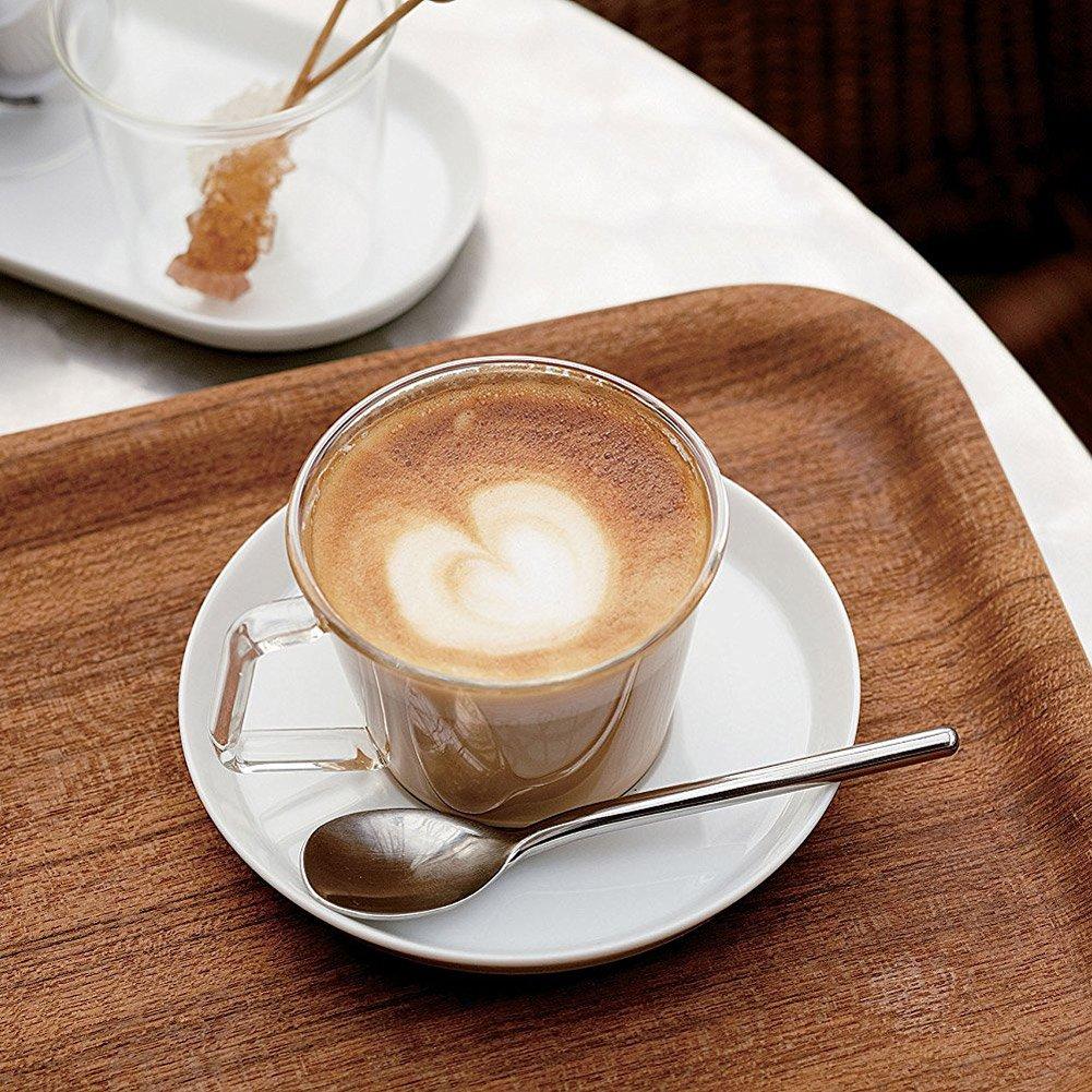 Kinto CAST Cafe Latte Mug 430ml Glass Safe 8436 Heat-resistant Microwave/Dishwasher