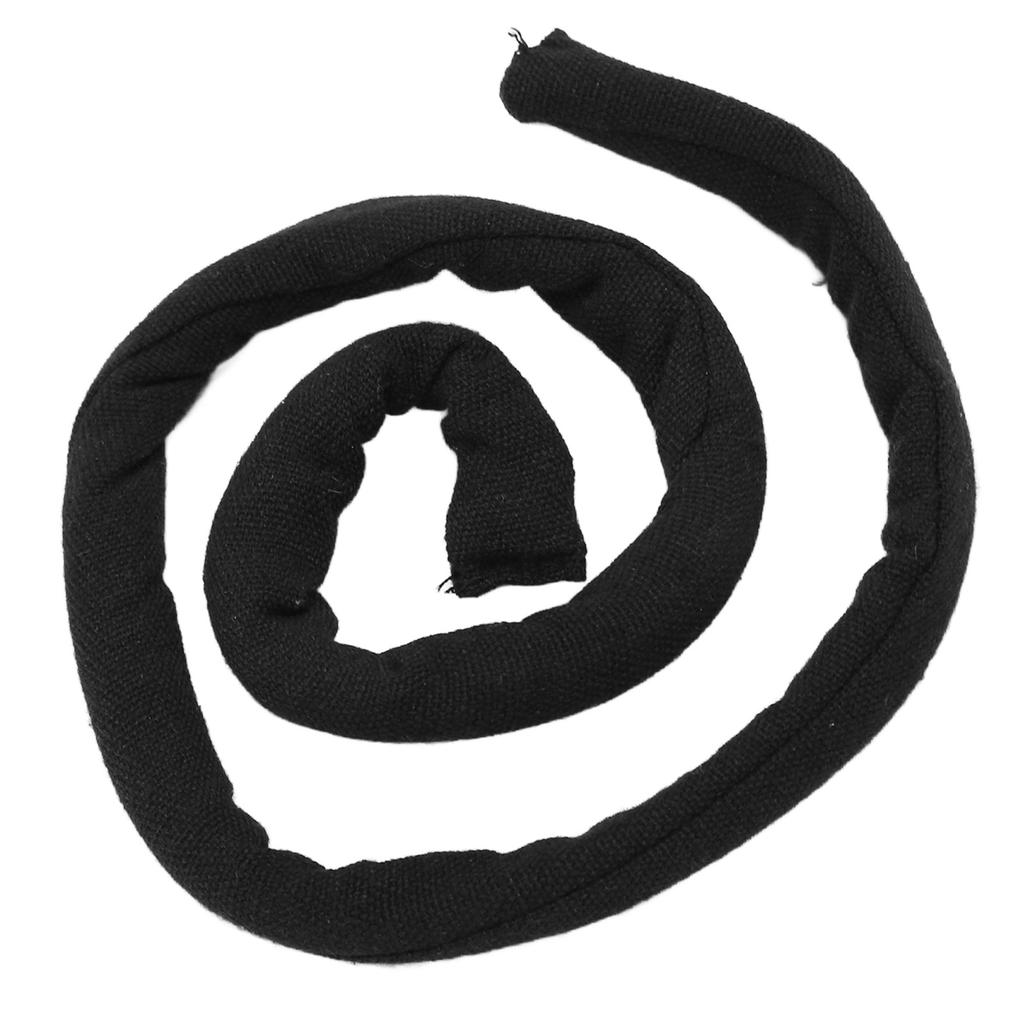 Резинка для волос со спиральным замком, универсальная, портативная, стильная, деликатная, гибкая, держатель для хвоста из железной проволоки, черная