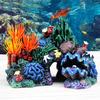 Aquarium Resin Coral Plant Shell Reef Mountain Cave Ornament Fish Tank Decor