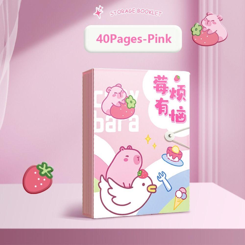 Архивная сумка на 30/40/60 страниц, сумка для файлов «Панда», высококачественный буклет для хранения, подарок для студентов