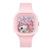 Стильные мультяшные силиконовые кварцевые часы Labubu для студентов и всех возрастов