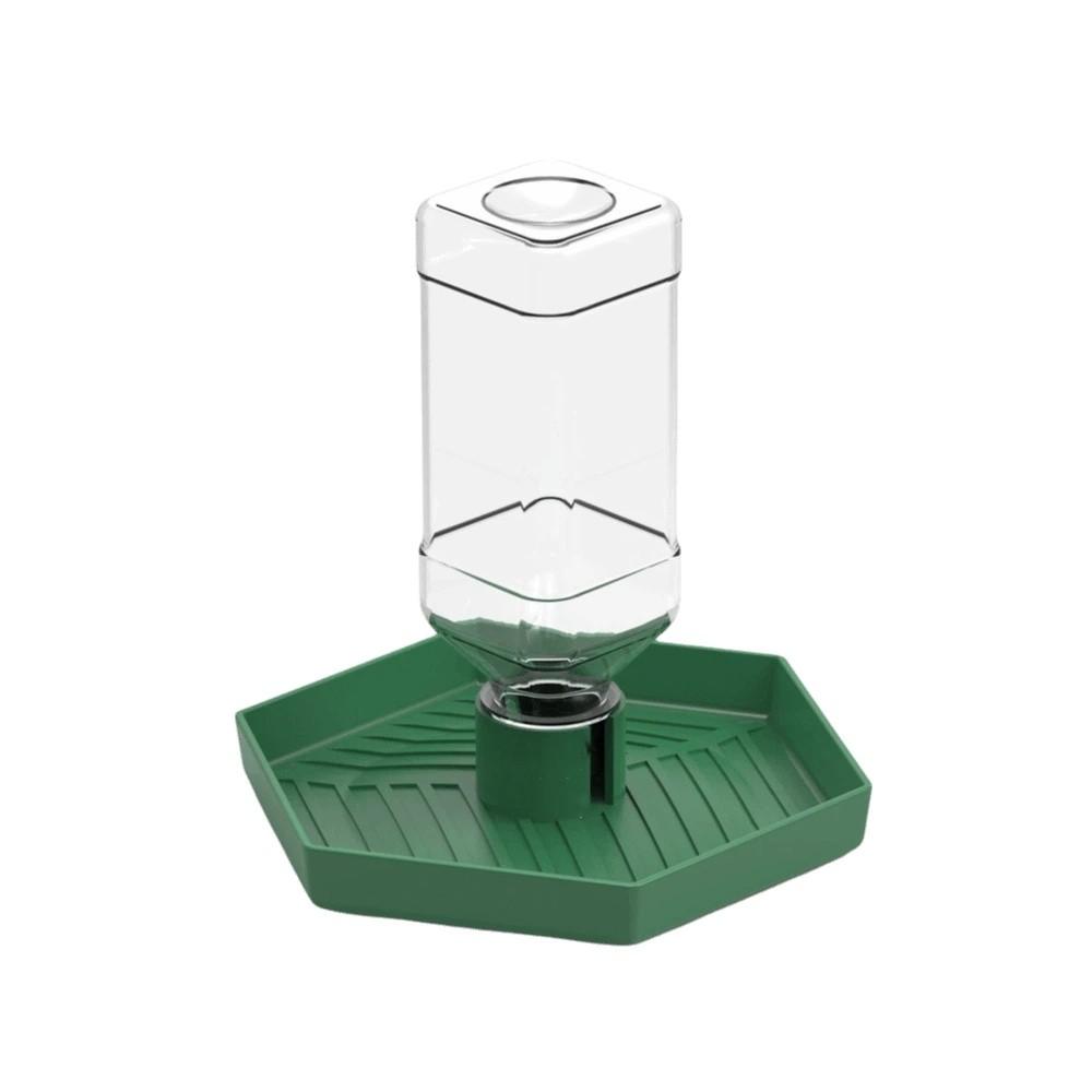 Anti-slip Reptiles Water Feeder Detachable Stable Automatic Water Dispenser Plastic Turtle Water Bowl for Amphibians