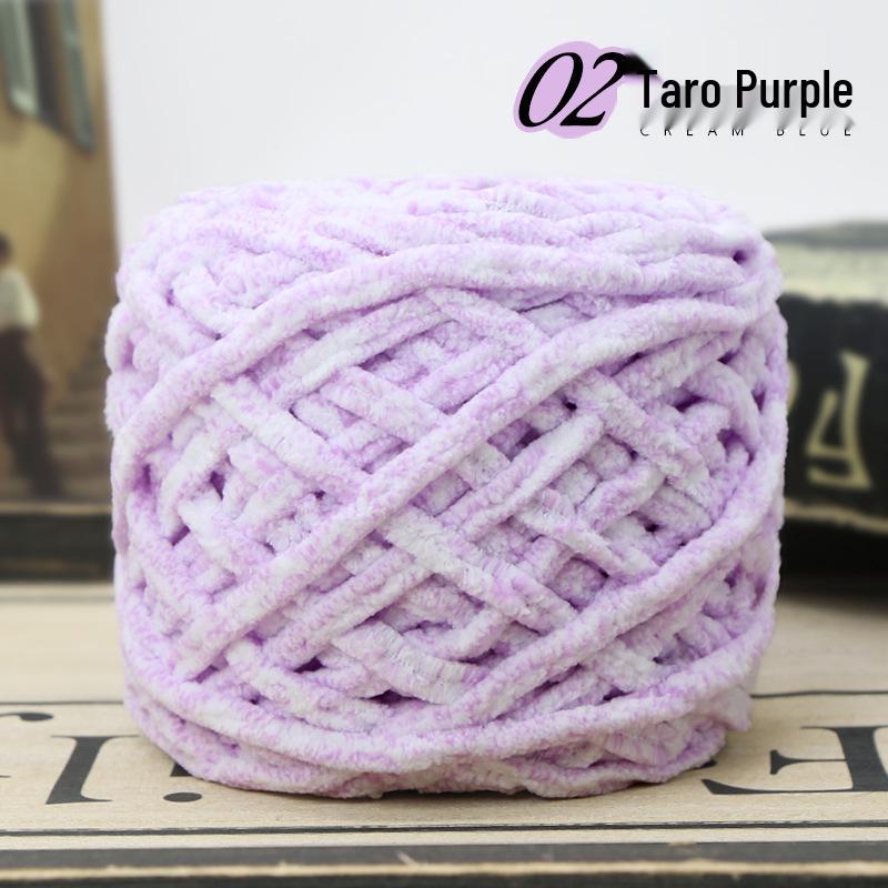 Толстая пряжа Ice Wool для вязания одеял, тапочек, шейных платков и шарфов