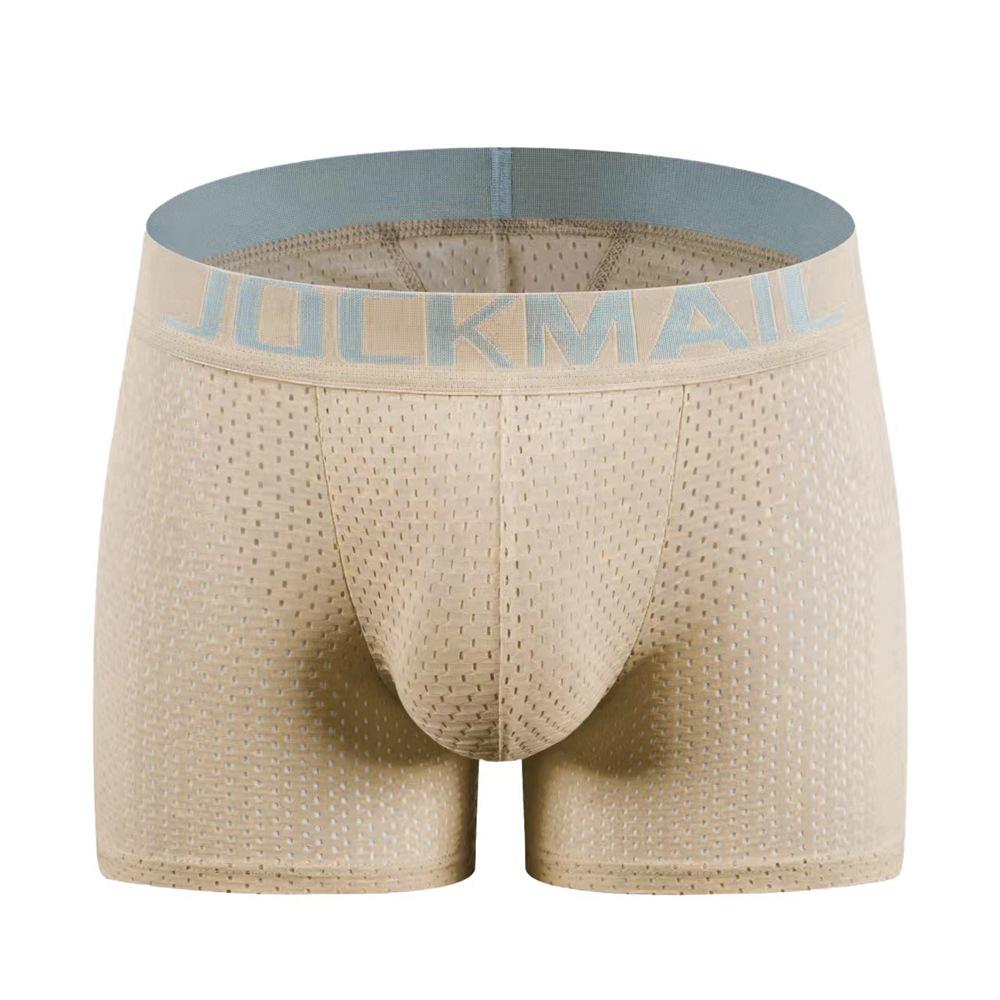 JOCKMAIL Мужские боксеры-брифы пуш-ап с сетчатой подкладкой для улучшенной посадки