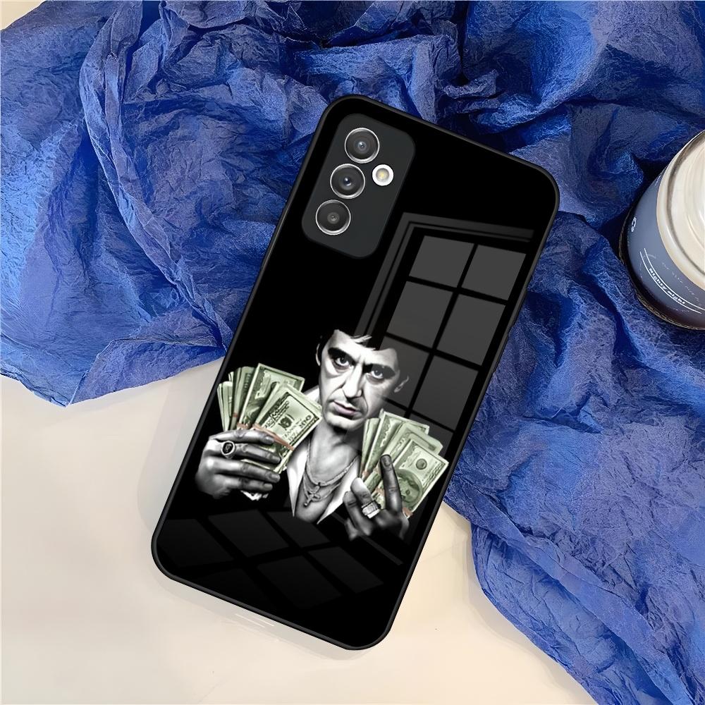 Чехол для телефона Scarface Godfather Tony Montana для Samsung Galaxy S26 S25 S24 S30 S21 S23 S20 S22 Fe Pro Edge Ultra Plus стеклянная крышка