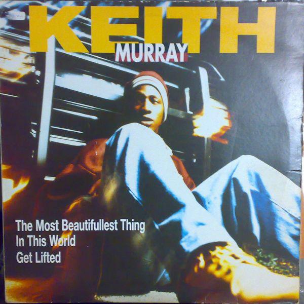 12-дюймовая пластинка KEITH MURRAY Most Beautifullest Thing In This Wo JIVET380 Jive 1995 UK Rap HipHopRB Б/у