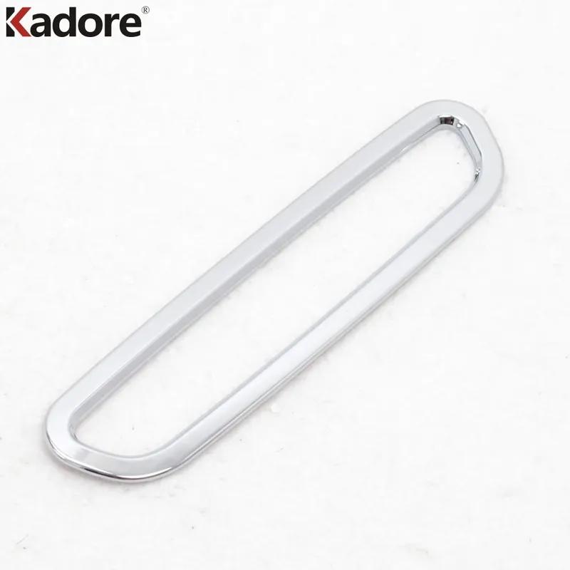 For Jeep Cherokee 2014 2015 2016 Chrome Car Front Center Air Condition AC Switch Button Panel Cover Trim Interior Accessories