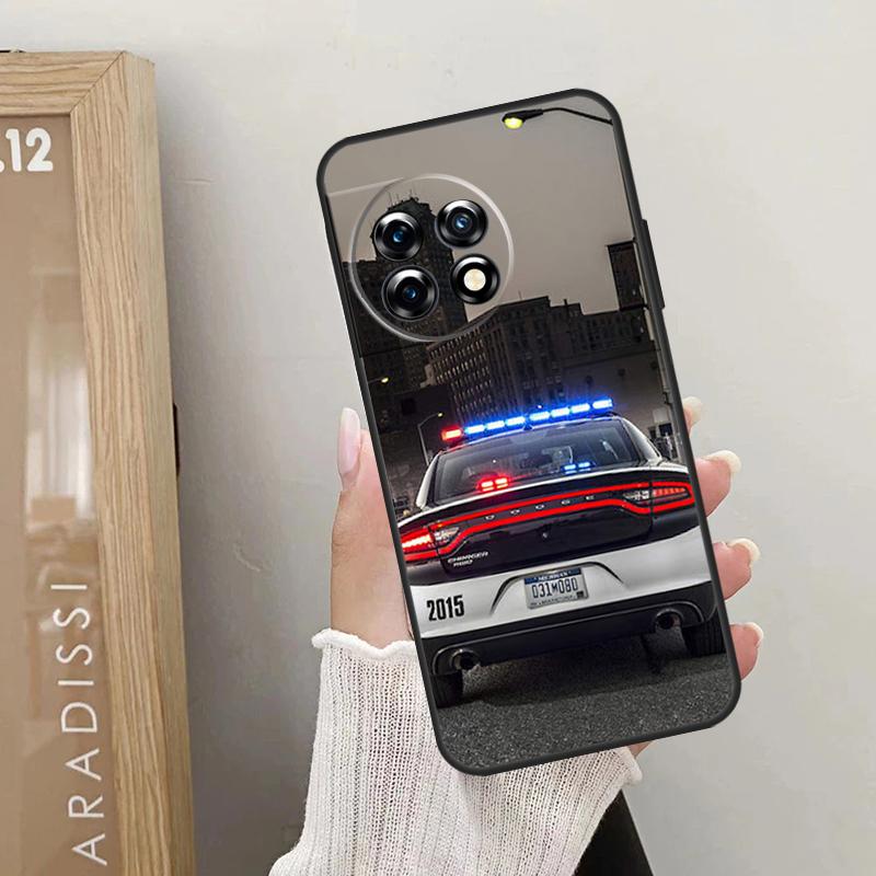 Чехол Police Car для OnePlus Nord 5 CE 2 3 4 Lite N20 N30 OnePlus 15 R 13R 12R 10R 13T 10T 11 12 13 Чехол