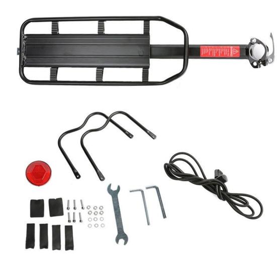 Багажник для горных велосипедов, быстросъемный и устанавливаемый, задняя полка для велосипеда из алюминиевого сплава, прочный