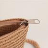 Handmade Shoulder Bag Straw Woven Wallet Cute Coin Purse  Kids