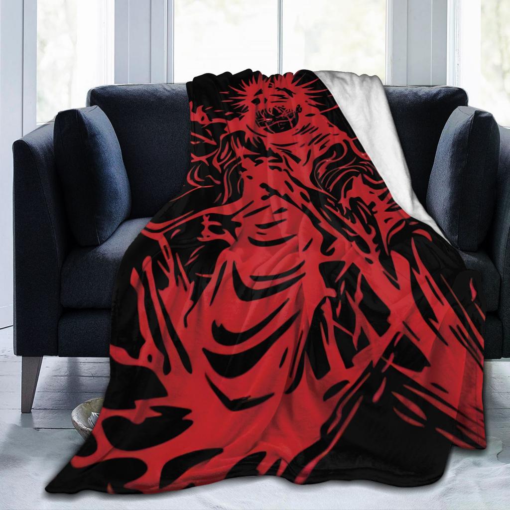 Choso Fuzzy Blanket Kaisens Anime Awesome Throw Blanket for Sofa Bedding Lounge 125*100cm Rug Piece