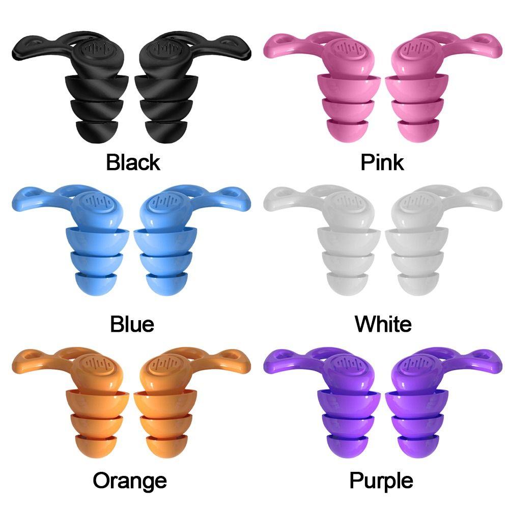 Звукоизоляционные беруши для водных видов спорта, силиконовые звукоизолирующие беруши, мягкие наушники для плавания