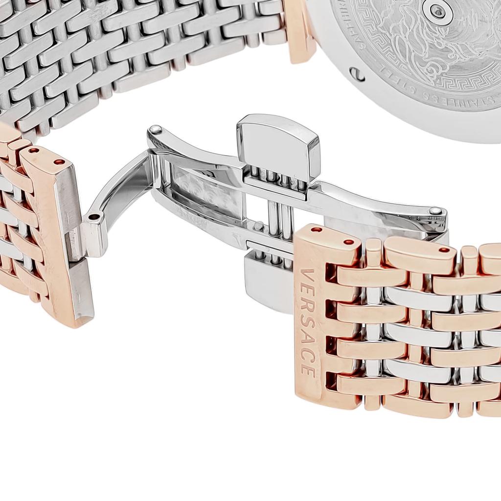 Watch Twist Silver Dial Stainless Steel Sapphire Glass Quartz 36MM Swiss Watch VELS00719 Gold [Versace] V-TWIST Women's [Item]