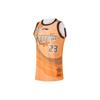 Li Ning Cba Series Shalamu Letter Number Print Round Neck Pullover Basketball Jersey Men Jersey Sunshine-Orange AAYU255-1