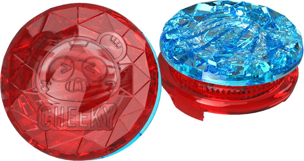 Pro Freak V2 Concave Freak Cheeky Прозрачный материал Совместимость с PS4 PS5 Switch Pro console Плавная регулировка высоты Сделано в Японии 4,9 мм-8 мм