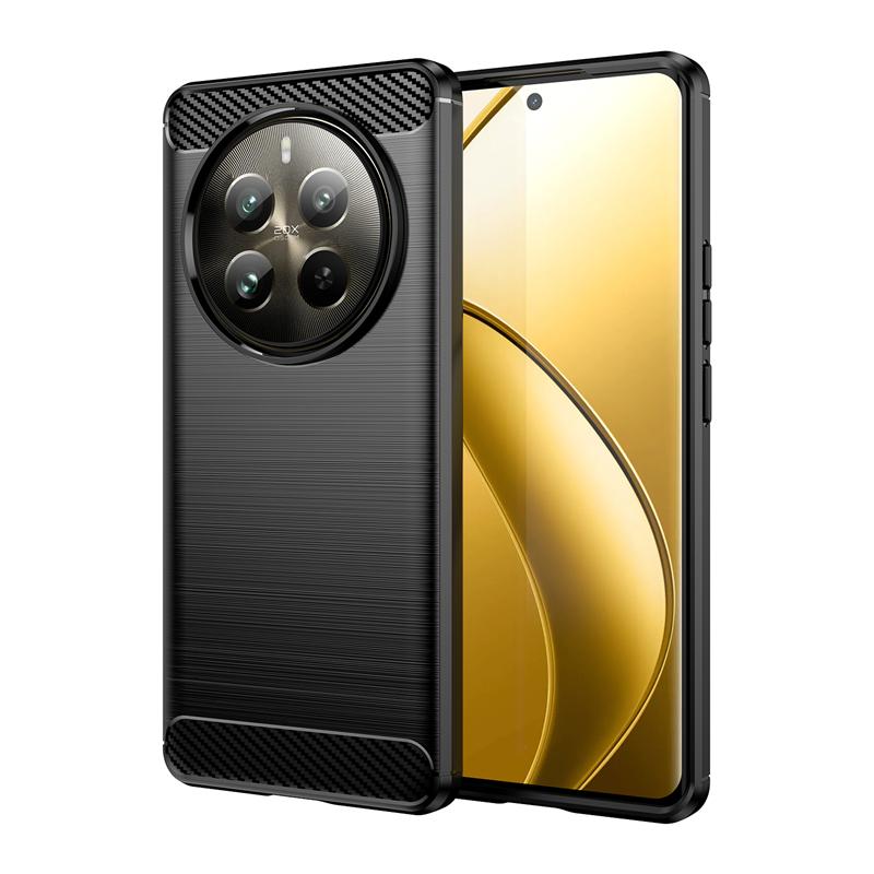 Для Чехол Realme 12 Pro Чехол для Realme 12 Pro 12 Plus Противоударный Мягкий Силиконовый Чехол Из Углеродного Волокна Для Чехол Realme 12 Pro