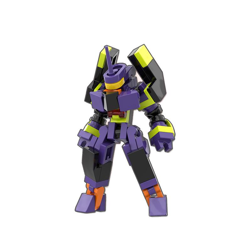 Экзоскелет меха строительные блоки мелкие частицы миниатюрный боевой робот сборная модель мальчики и девочки подарок детская игрушка