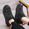Fashion Hiking Mens Mesh Breathable Sports Casual Fashion Trend Lightweight Thick Soled Dad Shoes for Men Large Size Outdoor Clothing