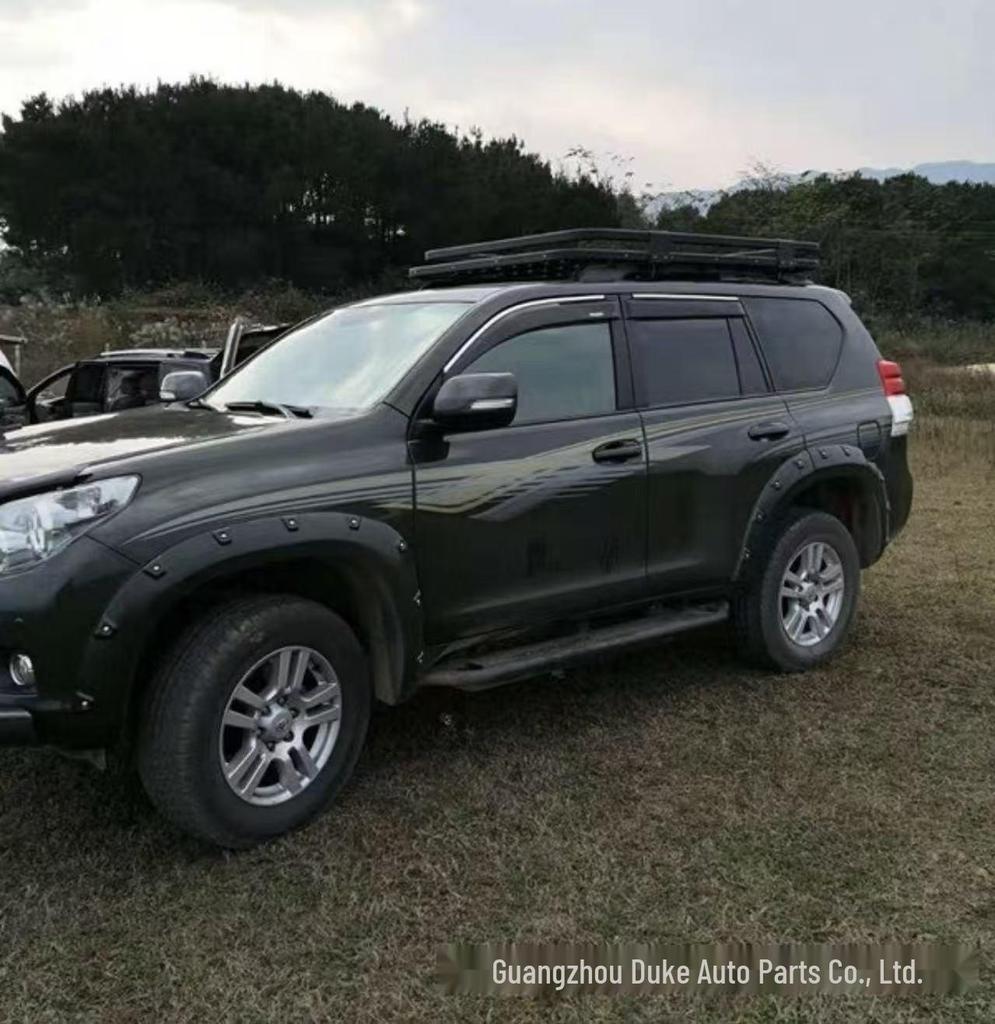 Toyota Prado LC50 (2014-2017) Широкие расширители крыльев с заклепками