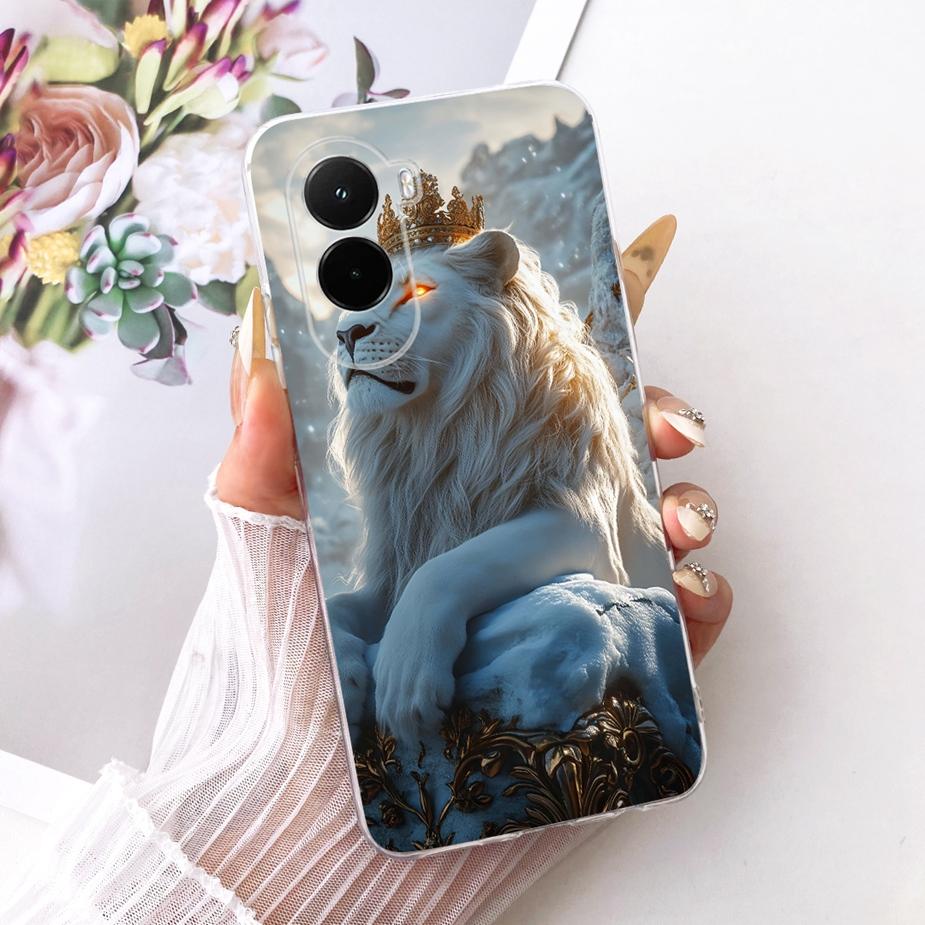 Для Xiaomi Poco M7 4G Чехол PocoM7 Plus Крутой Дракон Роскошный Расписной Чехол Мягкий Силиконовый Чехол Для Xiaomi Poco M7 Pro PocoM7 5G Сумки