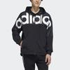adidas Большой логотип с цветными блоками, спортивная повседневная куртка с капюшоном, мужская верхняя одежда, черный HD4700