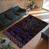 Rainbow Theme Crystal Velvet Floor Rug Personalized Custom Name Text Warm Carpet Home Decoration