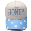 HONEY truck driver hat embroidery retro color matching baseball cap European and American men's and women's casual outdoor hat