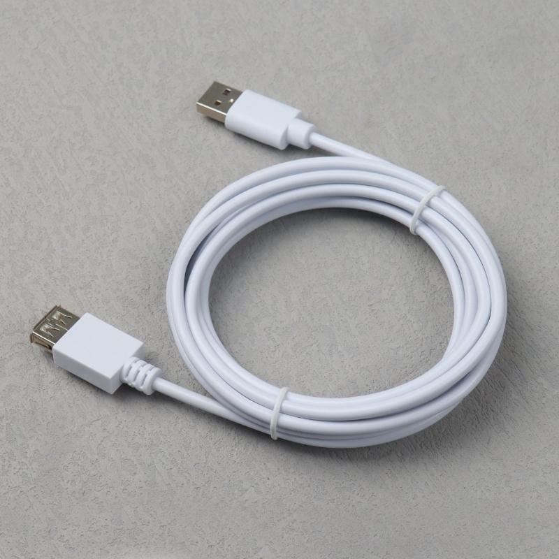 300 см USB 2.0 Папа-Мама Удлинительный кабель для зарядки USB-светильников, вентиляторов и камер