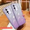 Fashion Plating Gradient Glitter Case For Infinix Note 12 Pro 20 30 Smart 8 7 Hot 30 30i Play Tecno Spark GO Silicone Back Cover