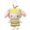 Сумка-пенал Hatayama Shoji Sanrio с маскотом Пчелка My Melody, длина 13 см, 63203288 - - Прибл.. -