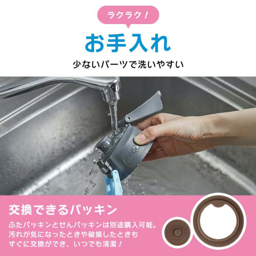 IRIS OHYAMA Vacuum Insulated Direct Drinking Bottle, 1L, Keeps Drink Cold for 6 Hours, Portable with Pouch, Perfect for Kids, DBR-1000, Navy (Navy X S