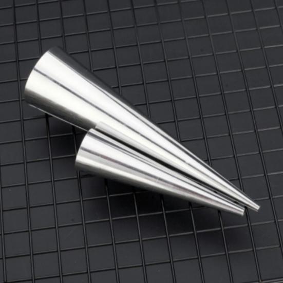 6 шт. Металлические конусообразные спиральные трубочки для круассанов и датской выпечки